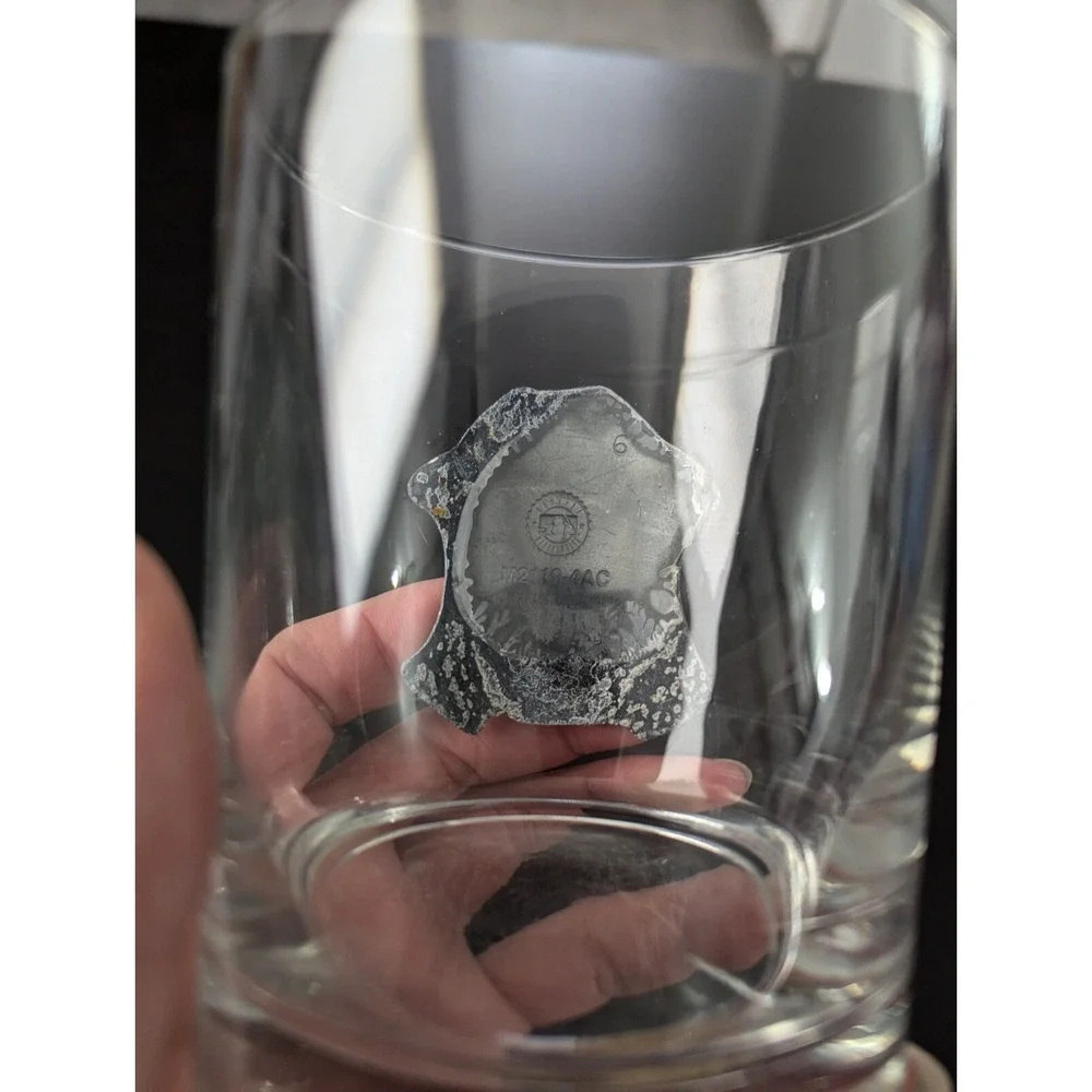 New York Yankees Baseball On The‎ Rocks Glass